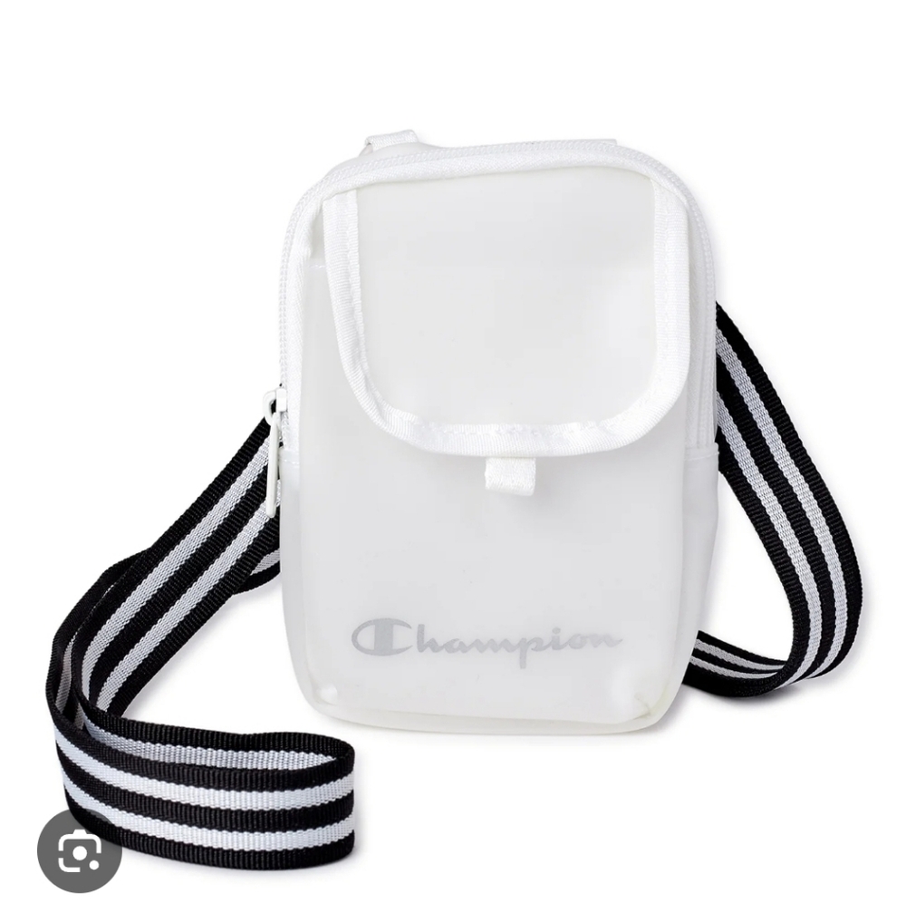 Champion Clear Black Phone Wallet Holster Concert Transparent Lanyard Crossbody